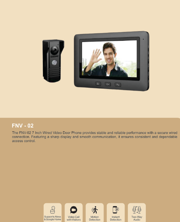 FNV 02 VIDEO DOOR  PHONE